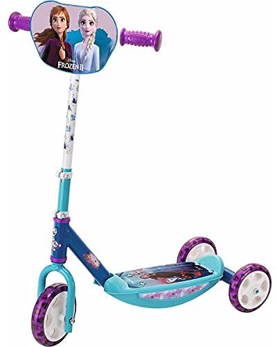 Smoby Monopattino 3 Ruote Disney Frozen 2, 7600, 3 Anni, con Struttura in Metallo