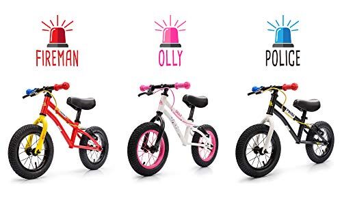 meteor Bici Senza Pedali Bicicletta Equilibrio Bambino Balance Bike Bicicletta per Bambini 2-6 Anni carico massimo 30 kg ruota 2 Pollici Baby Walkers Giocattoli per Ragazzi e Ragazze (bambini, Olly)