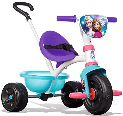 Smoby Triciclo Be Move Frozen, 7600, 15 Mesi, Evolutivo, con Struttura in Metallo