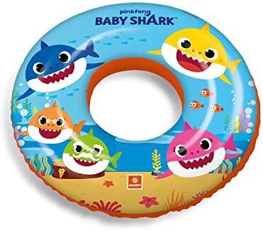 Mondo Toys BABY SHARK Swim Ring Ciambella Gonfiabile Anello di Nuoto Salvagente Ottimo per Bambino / Bambina uUtilizzabile in Piscina / Mare