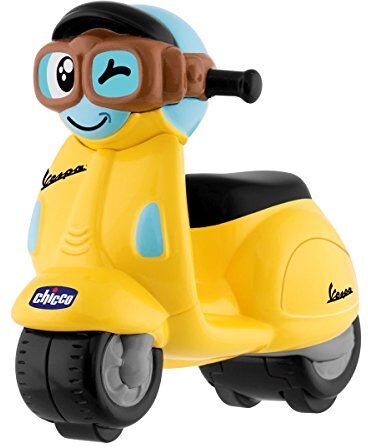 Chicco Vespa Mini auto da corsa Turbo Touch, giallo