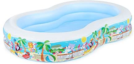 Intex 56490 Piscina Paradise, Multicolore, 262 x 160 x 46 cm