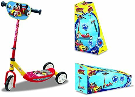 Smoby Monopattino Monopattino tre ruote Mickey 3 anni 7600, rosso, S