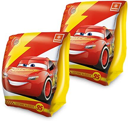 Mondo Toys CARS Arm Bands Braccioli di Sicurezza per bambini Materiale PVC Adatti a bambini da 2 a 6 anni con Peso 6-20 kg