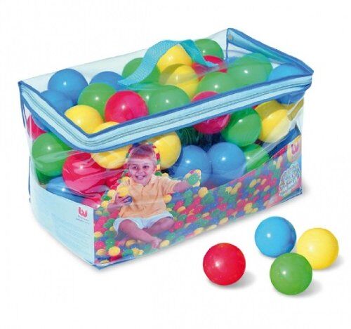 Bestway Palline da gioco Palline da 100 palline di plastica colorate Palline da palline di plastica per bambini