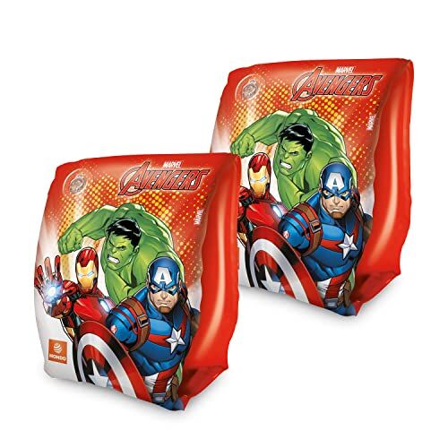 Mondo Toys AVENGERS Arm Bands Braccioli di Sicurezza per bambini Materiale PVC Adatti a bambini da 2 a 6 anni con Peso 6-20 kg