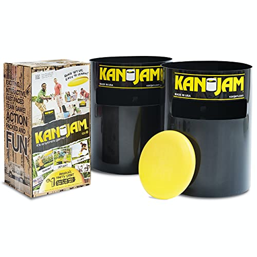 Kan Jam KanJam Game Set, Unisex-Adult, Black Yellow, Standard