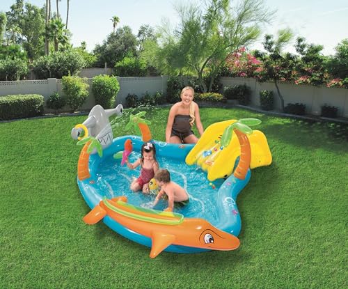 Bestway Piscinetta per Bambini Seal Life, 2 Anni+