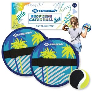 Schildkröt Catch Ball Set, in Neoprene, 2 Paddle Regolabili, 1 Pallina (Ø 6,25 cm), in una Borsa a Rete con Richiudibile, Schildkröt Catch Ball Set, in Neoprene, 2 Paddle Regolabili, 1 Pallina (Ø 6,25 cm), in una Borsa a Rete con Richiudibile,