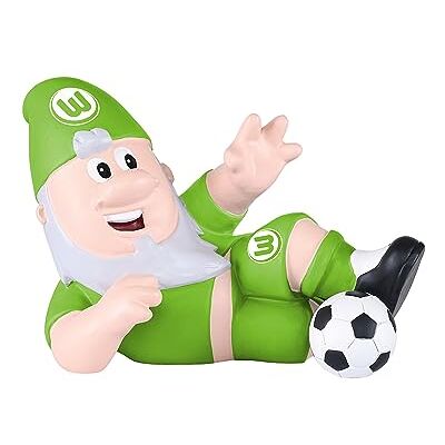FOCO Con licenza ufficiale VfL Wolfsburg gnomo in scivolata FOCO Con licenza ufficiale VfL Wolfsburg gnomo in scivolata