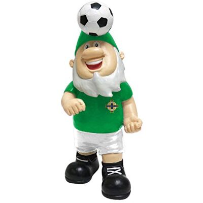 FOCO Con licenza ufficiale Northern Ireland gnomo che colpisce il pallone di testa FOCO Con licenza ufficiale Northern Ireland gnomo che colpisce il pallone di testa