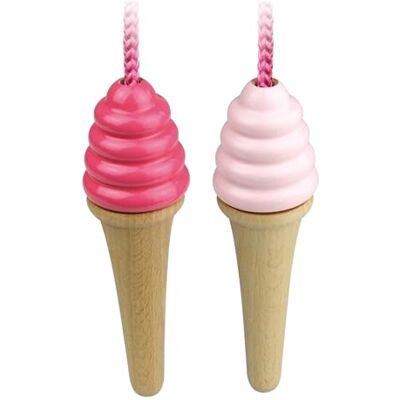 Vilac Corda per Saltare Gelato Giocattolo in Legno per Bambini Attività Manuale Vilac Corda per Saltare Gelato Giocattolo in Legno per Bambini Attività Manuale