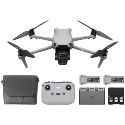 DJI Air 3S Combo Fly More (RC-N3)/drone 4K con doppia fotocamera/3 batterie DJI Air 3S Combo Fly More (RC-N3)/drone 4K con doppia fotocamera/3 batterie