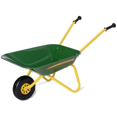 ROLLY TOYS John Deere 271986 Carriola per bambini, ciotola in metallo, manici in plastica, bambini dai 2,5 anni in su, 271986 ROLLY TOYS John Deere 271986 Carriola per bambini, ciotola in metallo, manici in plastica, bambini dai 2,5 anni in su, 271986