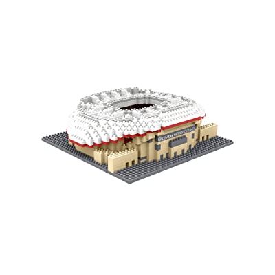 FOCO Con licenza ufficiale Atletico Madrid FC Metropolitano modello di mini stadio BRXLZ da costruire con mattoncini 3D FOCO Con licenza ufficiale Atletico Madrid FC Metropolitano modello di mini stadio BRXLZ da costruire con mattoncini 3D