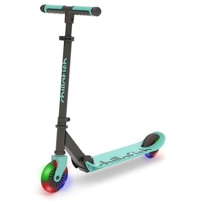 Chillafish - Flexxi Trotinette, Colore Menta, with Glow Wheels, Chillafish - Flexxi Trotinette, Colore Menta, with Glow Wheels,