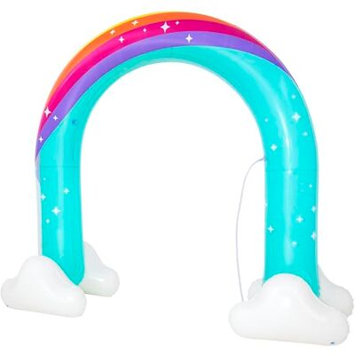 Bestway 52732 Spruzzatore Jumbo Rainbow Dreams 2,21 m x 71 cm x 1,93 m, azzurro Bestway 52732 Spruzzatore Jumbo Rainbow Dreams 2,21 m x 71 cm x 1,93 m, azzurro