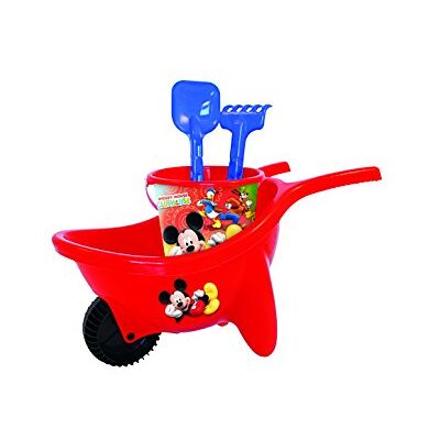 Disney Adriatic Mickey Mouse Carriola con Secchiello Disney Adriatic Mickey Mouse Carriola con Secchiello