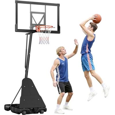 VEVOR Canestro da Basket da Esterno con Piedistallo, Altezza Regolabile Fino a 3,05 m con Tabellone in PC da 130 cm, Set di Tabelloni per Sistema di Canestro da Basket per Cortili, Scuole VEVOR Canestro da Basket da Esterno con Piedistallo, Altezza Regolabile Fino a 3,05 m con Tabellone in PC da 130 cm, Set di Tabelloni per Sistema di Canestro da Basket per Cortili, Scuole