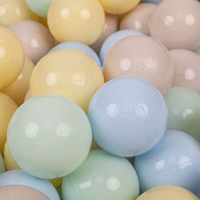 KIDDYMOON - 300 Balls - 7 cm - Palline di plastica KIDDYMOON - 300 Balls - 7 cm - Palline di plastica