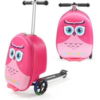 VEVOR Valigia per Monopattino da Viaggio Capienza 20L, Trolley per Scooter Carico max. 50 kg, Valigia per Scooter Impugnatura Antiscivolo in TPR, Monopattino Valigia Pieghevole, Rosa VEVOR Valigia per Monopattino da Viaggio Capienza 20L, Trolley per Scooter Carico max. 50 kg, Valigia per Scooter Impugnatura Antiscivolo in TPR, Monopattino Valigia Pieghevole, Rosa
