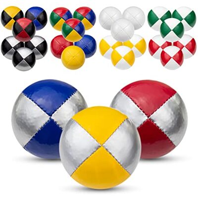 Juggle Dream Set di 3 Palline da Giocoleria Professionali, con Video di Apprendimento Online, Perfette per Principianti ed Esperti Juggle Dream Set di 3 Palline da Giocoleria Professionali, con Video di Apprendimento Online, Perfette per Principianti ed Esperti