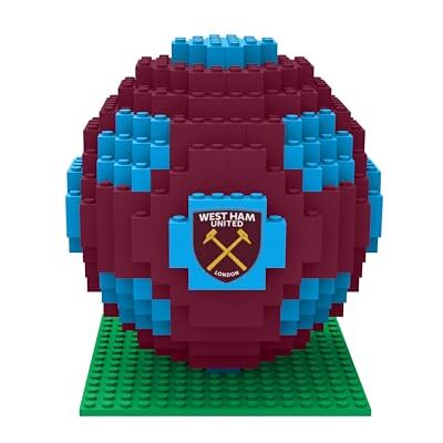 FOCO Con licenza ufficiale Arsenal FC modello XL di pallone da calcio BRXLZ da costruire con mattoncini 3D FOCO Con licenza ufficiale Arsenal FC modello XL di pallone da calcio BRXLZ da costruire con mattoncini 3D