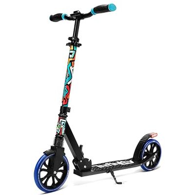 SereneLife Monopattino, Monopattino Bambini da 8 Anni, 2 Ruote con Manubrio Regolabile, Adulti e Adolescenti, Antiscivolo, Monopattino Pieghevole, Monopattino a Spinta e Portatile con Tracolla SereneLife Monopattino, Monopattino Bambini da 8 Anni, 2 Ruote con Manubrio Regolabile, Adulti e Adolescenti, Antiscivolo, Monopattino Pieghevole, Monopattino a Spinta e Portatile con Tracolla