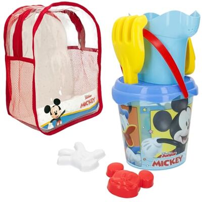 COLORBABY Set Zaino Beach Mickey, Multicolore () COLORBABY Set Zaino Beach Mickey, Multicolore ()