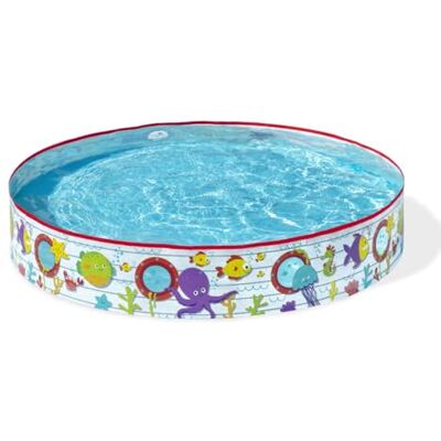 Bestway -3 Piscinetta per bambini Marine Fill 'N Fun da 152x25 cm Bestway -3 Piscinetta per bambini Marine Fill 'N Fun da 152x25 cm