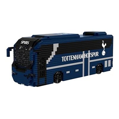 FOCO Prodotto con licenza ufficiale Tottenham Hotspur BRXLZ mattoncini 3D autobus FOCO Prodotto con licenza ufficiale Tottenham Hotspur BRXLZ mattoncini 3D autobus