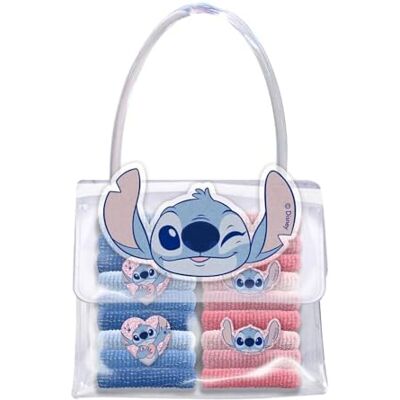 Disney Pack 12 bolsos gomas de pelo Stitch Disney Pack 12 bolsos gomas de pelo Stitch