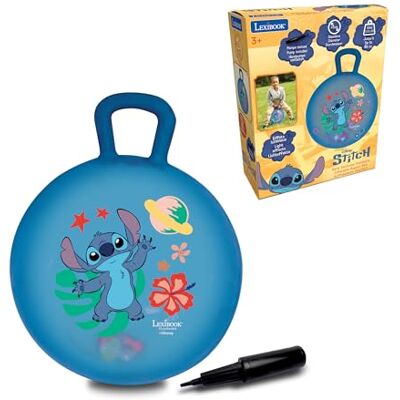 Lexibook , Stitch Pallone Gonfiabile con Palline Luminose e Colorate Integrate, Pompa a Mano Inclusa, plastica sicura e Resistente, Blu, Lexibook , Stitch Pallone Gonfiabile con Palline Luminose e Colorate Integrate, Pompa a Mano Inclusa, plastica sicura e Resistente, Blu,