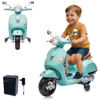 JAMARA Ride-on Vespa GTS 125 Mintgrün Li-Power 12.6 JAMARA Ride-on Vespa GTS 125 Mintgrün Li-Power 12.6
