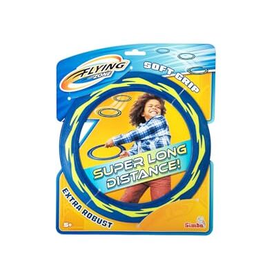 Simba Anello di lancio Air Blade – anello di lancio aerodinamico (Ø 29 cm), leggero e largo, giocattolo da lancio all'aperto per giardino, parco e spiaggia, dai 5 anni in su Simba Anello di lancio Air Blade – anello di lancio aerodinamico (Ø 29 cm), leggero e largo, giocattolo da lancio all'aperto per giardino, parco e spiaggia, dai 5 anni in su