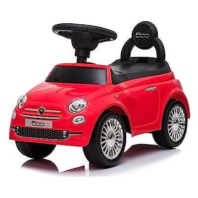 Mondial Toys Primi Passi Macchinina Cavalcabile Fiat 500 per Bambini da 12 a 36 Mesi con Suoni e Clacson Sistema Antiribaltamento Vano Portaoggetti Schienale Gioco per Imparare a Camminare (Rosso) Mondial Toys Primi Passi Macchinina Cavalcabile Fiat 500 per Bambini da 12 a 36 Mesi con Suoni e Clacson Sistema Antiribaltamento Vano Portaoggetti Schienale Gioco per Imparare a Camminare (Rosso)