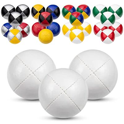 Juggle Dream Set di 3 Palline da Giocoleria Professionali, con Video di Apprendimento Online, Perfette per Principianti ed Esperti Juggle Dream Set di 3 Palline da Giocoleria Professionali, con Video di Apprendimento Online, Perfette per Principianti ed Esperti