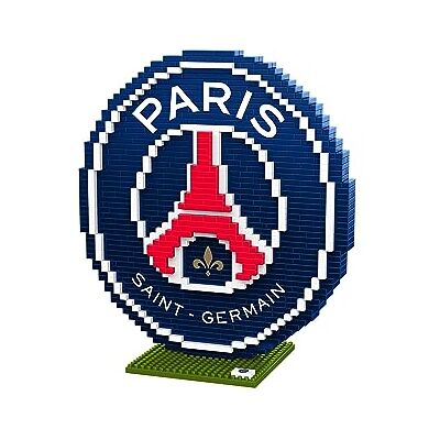 FOCO Prodotto con licenza ufficiale Paris Saint-Germain FC BRXLZ mattoncini 3D logo FOCO Prodotto con licenza ufficiale Paris Saint-Germain FC BRXLZ mattoncini 3D logo