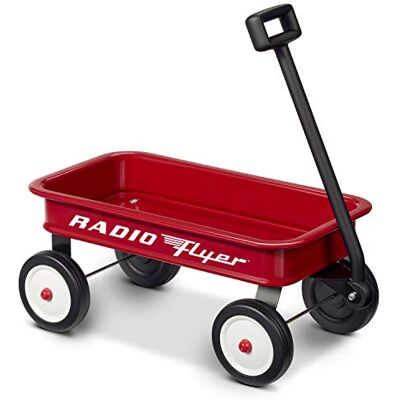 Radio Flyer carrello giocattolo retrò da 16,5 pollici (41 cm) (esclusiva Amazon), Carrello giocattolo rosso, per bambini da 1,5 anni in su Radio Flyer carrello giocattolo retrò da 16,5 pollici (41 cm) (esclusiva Amazon), Carrello giocattolo rosso, per bambini da 1,5 anni in su