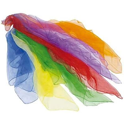Goki Toys Pure Sciarpa da Giocoleria, in Nylon, Mista Goki Toys Pure Sciarpa da Giocoleria, in Nylon, Mista