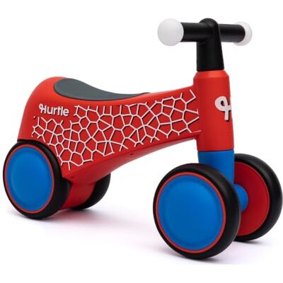 Hurtle Bicicletta senza Pedali, Balance Bike 1,5–3 Anni con Manubrio Luminoso, Bicicletta Bambini Leggera per Equilibrio e Coordinazione, Giochi Bambini, Regalo, Uso Interno/Esterno, Rosso Hurtle Bicicletta senza Pedali, Balance Bike 1,5–3 Anni con Manubrio Luminoso, Bicicletta Bambini Leggera per Equilibrio e Coordinazione, Giochi Bambini, Regalo, Uso Interno/Esterno, Rosso