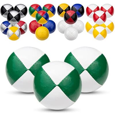 Juggle Dream Set di 3 Palline da Giocoleria Professionali, con Video di Apprendimento Online, Perfette per Principianti ed Esperti Juggle Dream Set di 3 Palline da Giocoleria Professionali, con Video di Apprendimento Online, Perfette per Principianti ed Esperti