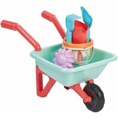 Ecoiffier Carrello da Spiaggia per Bambini Completo a Tema Sardine Include Secchiello, Annaffiatoio, Pala, Rastrello, Setaccio, Formina Dai 18 Mesi Giocattolo per Bambini Garanzia Ecoiffier Carrello da Spiaggia per Bambini Completo a Tema Sardine Include Secchiello, Annaffiatoio, Pala, Rastrello, Setaccio, Formina Dai 18 Mesi Giocattolo per Bambini Garanzia