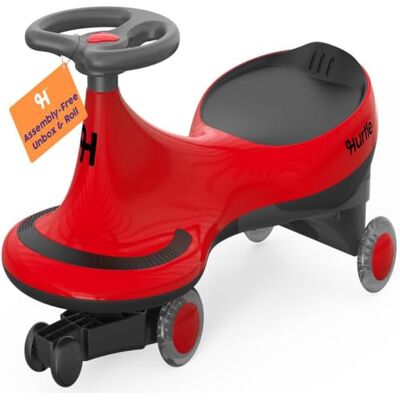 Hurtle Macchina per Bambini Cavalcabile a Movimento Oscillante, senza Pedali né Batterie, Ideale per Primi Passi per Bambini, Giochi per Bambini, Uso Interno ed Esterno, Rosso Hurtle Macchina per Bambini Cavalcabile a Movimento Oscillante, senza Pedali né Batterie, Ideale per Primi Passi per Bambini, Giochi per Bambini, Uso Interno ed Esterno, Rosso