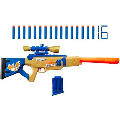 Nerf Fortnite, blaster BASR OG, caricatore rimovibile da 6 dardi, 16 dardi Elite in gommapiuma, regali per bambini e bambine dagli 8 anni in su Nerf Fortnite, blaster BASR OG, caricatore rimovibile da 6 dardi, 16 dardi Elite in gommapiuma, regali per bambini e bambine dagli 8 anni in su