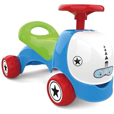 Chicos Racing Ride-On Macchina Cavalcabile per Bambini 2in1 Baby Car Leggera e Resistente con Cassetto Portaoggetti Macchina Bambini 1 Anno () Chicos Racing Ride-On Macchina Cavalcabile per Bambini 2in1 Baby Car Leggera e Resistente con Cassetto Portaoggetti Macchina Bambini 1 Anno ()