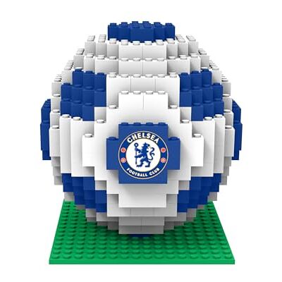 FOCO Prodotto con licenza ufficiale Chelsea FC BRXLZ XL mattoncini 3D costruzione calcio kit FOCO Prodotto con licenza ufficiale Chelsea FC BRXLZ XL mattoncini 3D costruzione calcio kit