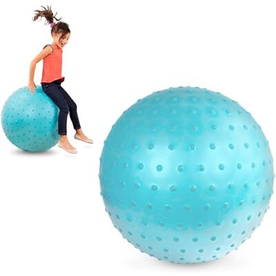 B. toys Palla Gonfiabile Pouncy Palla a Trampolino Blu per Bambini e Ragazzi Sedersi e rimbalzare Pompa dell'Aria Inclusa 3 Anni + B. toys Palla Gonfiabile Pouncy Palla a Trampolino Blu per Bambini e Ragazzi Sedersi e rimbalzare Pompa dell'Aria Inclusa 3 Anni +