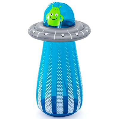 Bestway 52731 Spruzzatore/pungiball gonfiabile UFO Blaster 61 cm x 1,19 m, blu Bestway 52731 Spruzzatore/pungiball gonfiabile UFO Blaster 61 cm x 1,19 m, blu