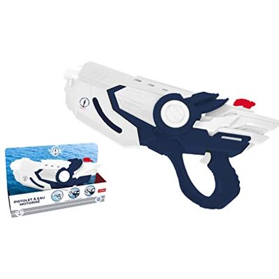 Blue Sky Pistola ad acqua elettrica motorizzata Luminosa Gioco all'aperto Blu Plastica 45 cm Giocattolo per bambini Gioco da spiaggia Piscina A partire dai 5 anni Blue Sky Pistola ad acqua elettrica motorizzata Luminosa Gioco all'aperto Blu Plastica 45 cm Giocattolo per bambini Gioco da spiaggia Piscina A partire dai 5 anni